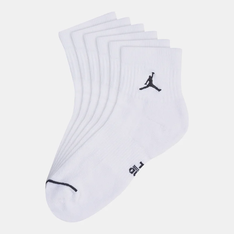 Jordan White Everyday Ankle Socks (3 Pairs) for Men | Best Price UAE